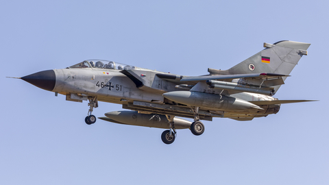 German Air Force Panavia Tornado ECR (4651) at  Schleswig - Jagel Air Base, Germany