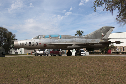 Czechoslovak Air Force Mikoyan-Gurevich MiG-21U Mongol-A (4820) at  Titusville - Spacecoast Regional, United States