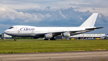 The Cargo Airlines Boeing 747-236B(SF) (4L-GEO) at  Maastricht-Aachen, Netherlands