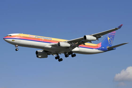 Air Jamaica Airbus A340-313X (6Y-JMP) at  London - Heathrow, United Kingdom