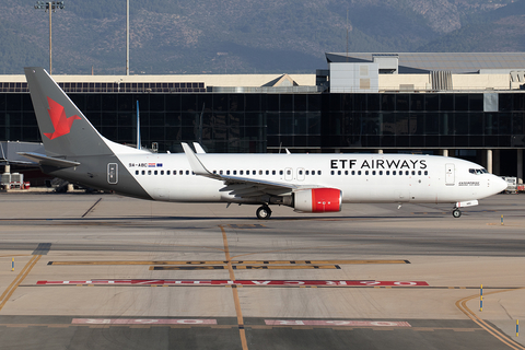 ETF Airways Boeing 737-8Q8 (9A-ABC) at  Palma De Mallorca - Son San Juan, Spain