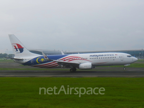 Malaysia Airlines Boeing 737-8H6 (9M-MXS) at  Palembang - Sultan Mahmud Badaruddin II International, Indonesia