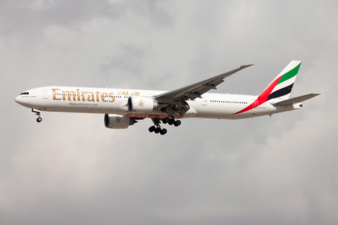 Emirates Boeing 777-31H(ER) (A6-ECY) at  Dubai - International, United Arab Emirates