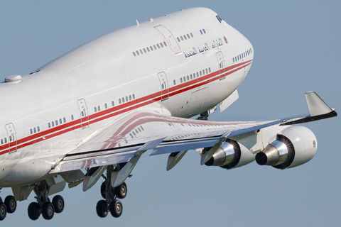United Arab Emirates Government (Dubai) Boeing 747-422 (A6-MMM) at  Berlin - Tegel, Germany