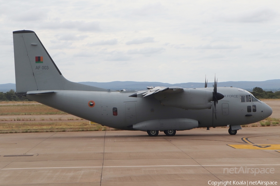 Zambian Air Force Alenia C-27J Spartan (AF003) | Photo 618429