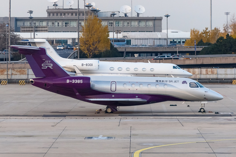 SR Jet Embraer EMB-550 Legacy 500 (B-3385) at  Beijing - Capital, China