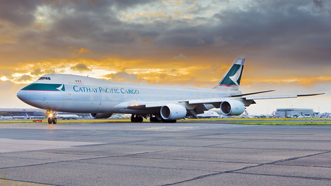 Cathay Pacific Cargo Boeing 747-867F (B-LJJ) at  London - Heathrow, United Kingdom