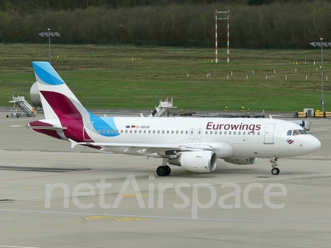 Eurowings Airbus A319-112 (D-ABGN) at  Cologne/Bonn, Germany
