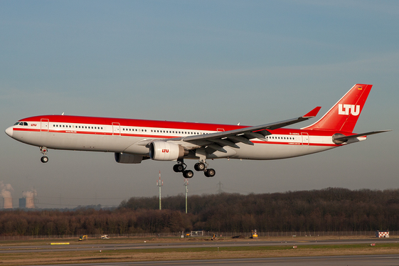 LTU International Airbus A330-322 (D-AERQ) at  Dusseldorf - International, Germany