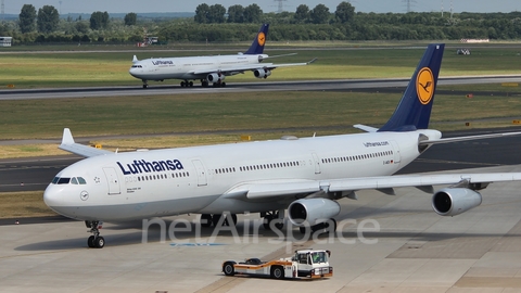 Lufthansa Airbus A340-313X (D-AIGV) at  Dusseldorf - International, Germany