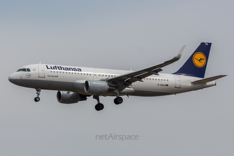 Lufthansa Airbus A320-214 (D-AIUH) at  Frankfurt am Main, Germany