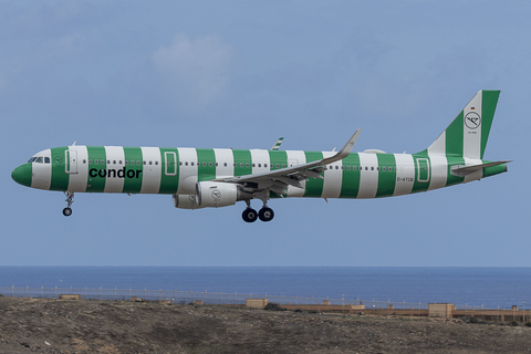 Condor Airbus A321-211 (D-ATCB) at  Gran Canaria, Spain