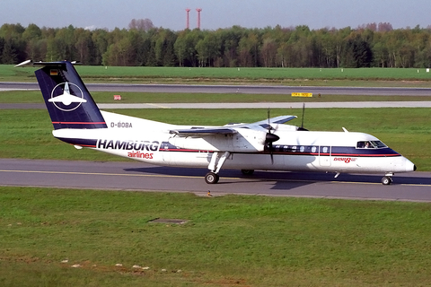 Hamburg Airlines de Havilland Canada DHC-8-311 (D-BOBA) at  Hamburg - Fuhlsbuettel (Helmut Schmidt), Germany