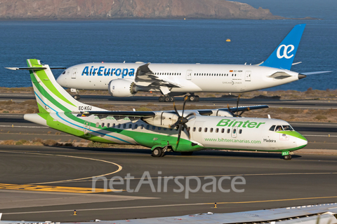 Binter Canarias ATR 72-500 (EC-KGJ) at  Gran Canaria, Spain