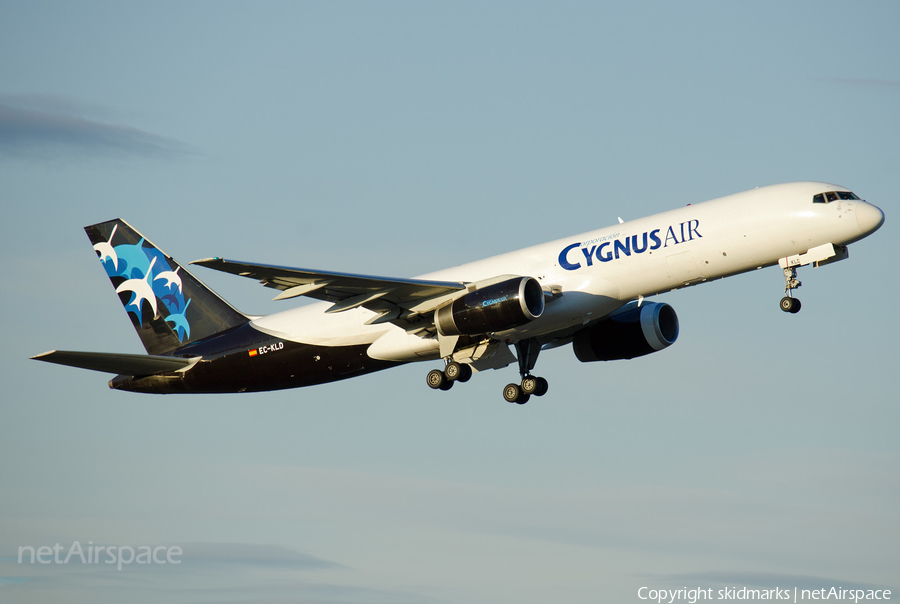 Cygnus Air Boeing 757-236(PCF) (EC-KLD) | Photo 47525