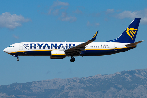 Ryanair Boeing 737-8AS (EI-DWS) at  Palma De Mallorca - Son San Juan, Spain