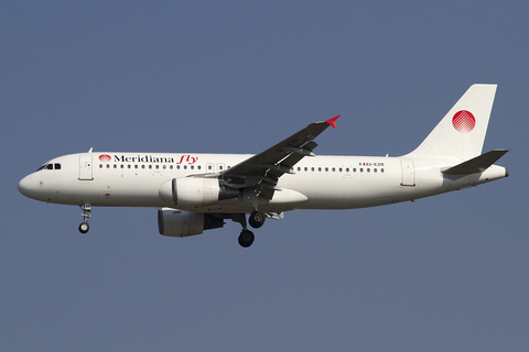 Meridiana Fly Airbus A320-214 (EI-EZR) at  Milan - Malpensa, Italy