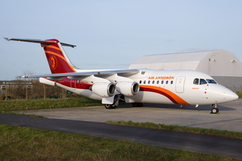 Air Annobon BAe Systems BAe-146-RJ85 (EI-RJS) at  Dublin, Ireland