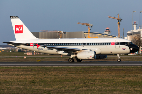 British Airways Airbus A319-131 (G-EUPJ) at  Frankfurt am Main, Germany