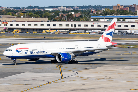 British Airways Boeing 777-236(ER) (G-VIIK) at  New York - John F. Kennedy International, United States