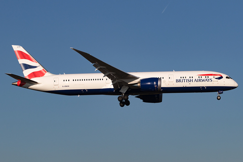 British Airways Boeing 787-9 Dreamliner (G-ZBKN) at  London - Heathrow, United Kingdom