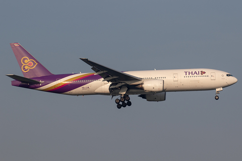 Thai Airways International Boeing 777-2D7(ER) (HS-TJW) at  Bangkok - Suvarnabhumi International, Thailand