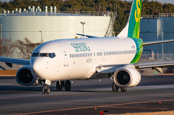 Spring Airlines Japan Boeing 737-81D (JA01GR) at  Tokyo - Narita International, Japan