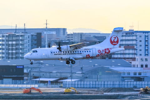 Japan Air Commuter ATR 42-600 (JA01JC) at  Fukuoka, Japan