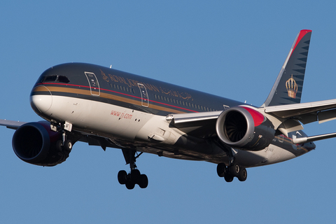 Royal Jordanian Boeing 787-8 Dreamliner (JY-BAF) at  London - Heathrow, United Kingdom