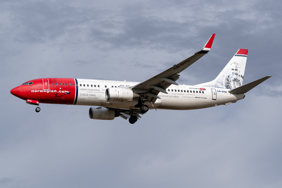 Norwegian Air Shuttle Boeing 737-8JP (LN-DYU) at  Barcelona - El Prat, Spain