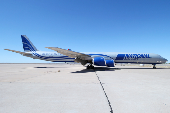 National Airlines McDonnell Douglas DC-8-73CF (N155CA) at  Roswell - Industrial Air Center, United States