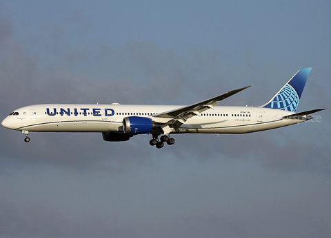 United Airlines Boeing 787-10 Dreamliner (N17015) at  Rome - Fiumicino (Leonardo DaVinci), Italy