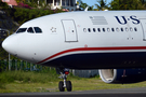 US Airways Airbus A330-243 (N282AY) at  Philipsburg - Princess Juliana International, Netherland Antilles