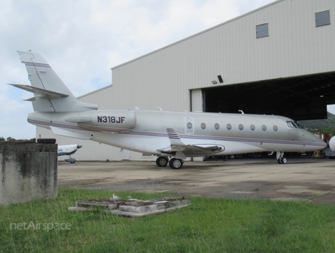 (Private) Gulfstream G200 (N318JF) at  Ceiba - Jose Aponte de la Torre, Puerto Rico