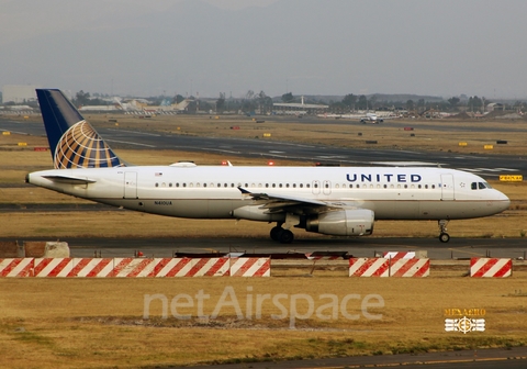 United Airlines Airbus A320-232 (N410UA) at  Mexico City - Lic. Benito Juarez International, Mexico