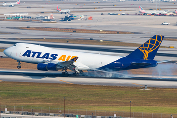 Atlas Air Boeing 747-47UF (N412MC) at  Miami - International, United States