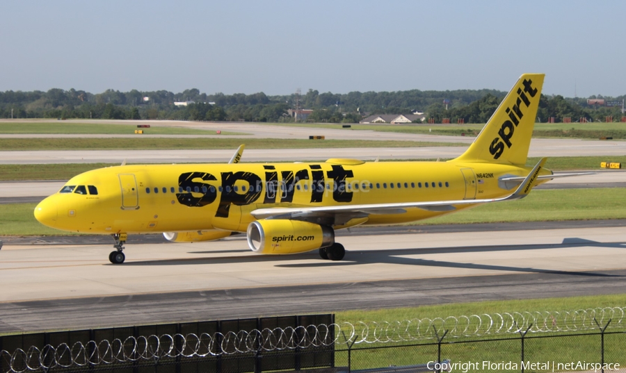 Spirit Airlines Airbus A320-232 (N642NK) | Photo 616850