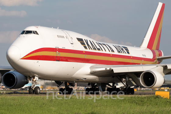 Kalitta Air Boeing 747-4H6(BDSF) (N741CK) at  Amsterdam - Schiphol, Netherlands