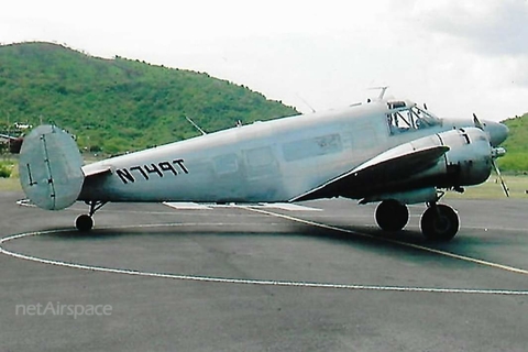 Seven Stars Air Cargo Beech E18S (N749T) at  Culebra - Benjamin Rivera Noriega, Puerto Rico