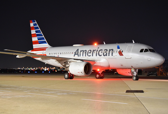 American Airlines Airbus A319-112 (N757UW) at  Dallas/Ft. Worth - International, United States