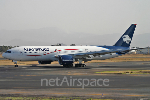 AeroMexico Boeing 777-2Q8(ER) (N776AM) at  Mexico City - Lic. Benito Juarez International, Mexico