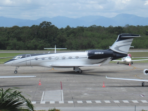Helistar Colombia Gulfstream VII G500 (N818CA) at  Santo Domingo - La Isabela International, Dominican Republic