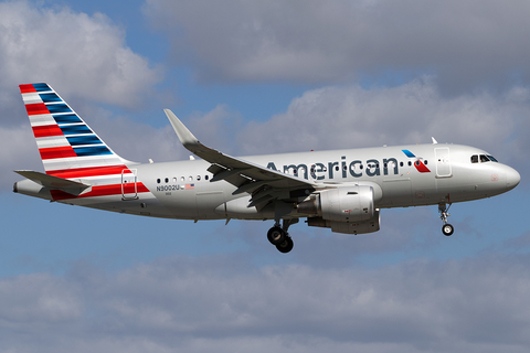American Airlines Airbus A319-112 (N9002U) at  Miami - International, United States