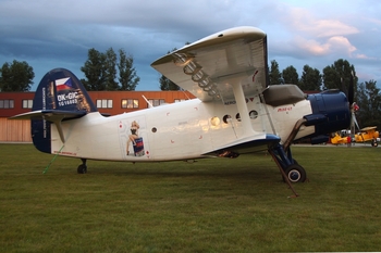 Aerovia PZL-Mielec An-2T (OK-GIC) at  Bienenfarm, Germany?sid=9784f648c5de6eb5271588e1c17f9e67