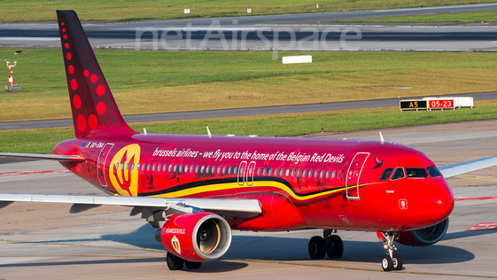 Brussels Airlines Airbus A320-214 (OO-SNA) at  Hamburg - Fuhlsbuettel (Helmut Schmidt), Germany