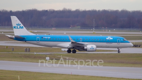 KLM Cityhopper Embraer ERJ-190STD (ERJ-190-100STD) (PH-EZF) at  Munich, Germany