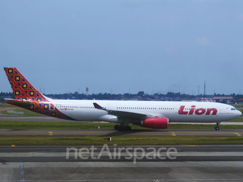 Lion Air Airbus A330-343E (PK-LEK) at  Jakarta - Soekarno-Hatta International, Indonesia
