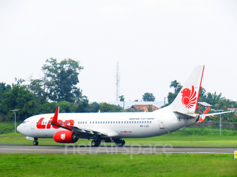 Lion Air Boeing 737-8GP (PK-LJQ) at  Palembang - Sultan Mahmud Badaruddin II International, Indonesia