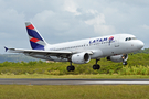 TAM Brazilian Airlines Airbus A319-112 (PR-MYL) at  Ilheus Jorge Amado, Brazil