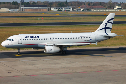 Aegean Airlines Airbus A320-232 (SX-DVG) at  Berlin - Tegel, Germany